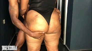 Big ass ebony riding big black cock - PenismanXXX Production