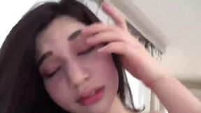 Slapping Ass till it&#039;s Red, then Creampie in Japan&#039;s Brunette Darlin&#039;, Lauren Karen