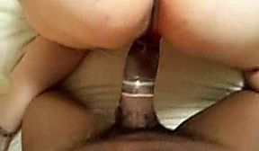 mom with a big ass gets a black cock stuck in it