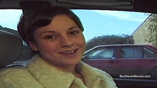 British teenie Katy wants dick up her butt