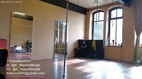 Fetish Boots Pole Dance Tease