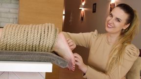 Weronika Tickle Amber Tied With Rope - HD 1280x720