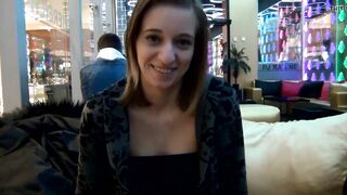 Intense Outside ANAL banged and cum on face