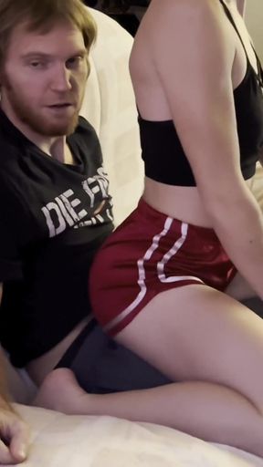 Custom Intimate Sensual Lap-dance Titjob Cum on Natural Tits