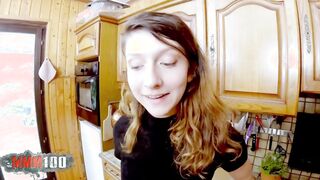 Food and sex sex party with Melany Furie getting all her