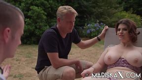MARISKAX Busty Lucia Love with the Gardeners