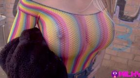 Blonde bombshell convinces me to cum at my pad, 'Carla Boom' style