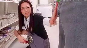 Hot kinky student plays  with fire and is drilled hard