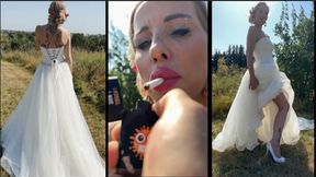 Chain smoking bride- pov u are fresh married and now u decide about the cigs and the amount