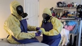 Hazmat Dominatrix's New Gas Mask