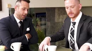 Brody Kayman and Joel Someone shares Harrison Todd ass and mouth