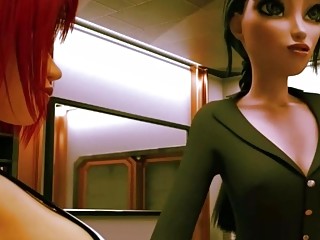 Sentai Squad Futanari Cartoon Porn