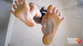 I´ll flatten you under my bare feet ( Giantess Feet & Trampling POV with Miss Maria J ) - FULL HD wmv