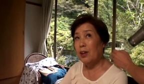 Asian grandmom Ishikawa Mitsue gets fucked hard