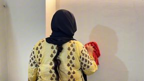 moroccan hot maid clean boss s room without pant wearing - she seduce him by show her big ass & huge boobs