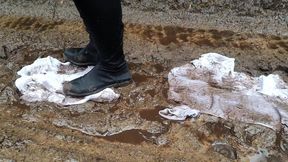 Trampling Shirts in Mud Cloth Boots WMV