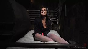 Basement Milf Toyed With by Five Sticks!