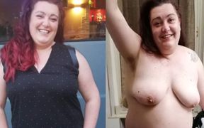 Bbw hairy wife playing herself