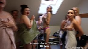 Busty Student Denise Sneaks Around Her Boyfriend