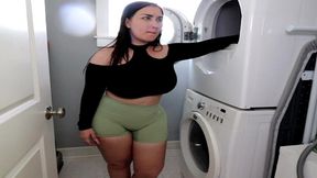 milah romanov wetting tight booty shorts pissing