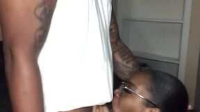 Sexy Ebony babe Rides Dick Like A Soldier