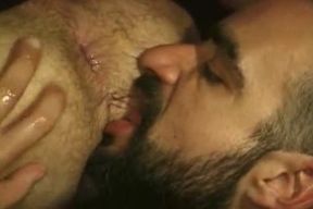 2 shaggy boyz Felching An wazoo Of orgy baby batter.  Titpig Is A Feature In This One, With Close Ups Of His Tongue And Good Goatee Highlight Him Taunting The arse.  At One Point The youngster Farts, And It Doesn't Faze Titpig At All.  do not Know Where T