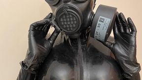 ANIMATED PHOTOS SET OF GASMASK TEASE