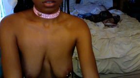 Dark Girl Take Care of the Tits