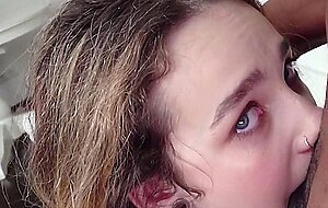 Ellie wain tastes a big black cock for the first time
