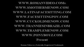 Femdom Face sitting and Big butt nude big butt ass worship smothering pussy and ass licking to orgasm POV upskirt queening and tit smothering 658