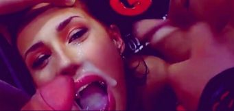 Sloppy Facial Compilation: Explosive Cumshots by BOF & Anniewankenobi