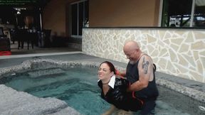Bound shiny maid wet & wild wrestling competition (WMV HD 8000kpbs)