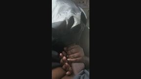 He loves to nut in my throat before a flight