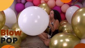 Beatriz Takes on a Shein Surprise: Epic Blow-to-Pop Challenge! - 4K
