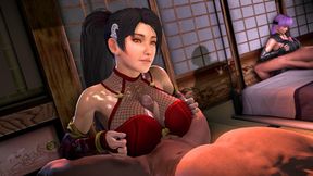 Dead or Alive - Momiji and Ayane in, "Tea For Two" (A XXX Parody)