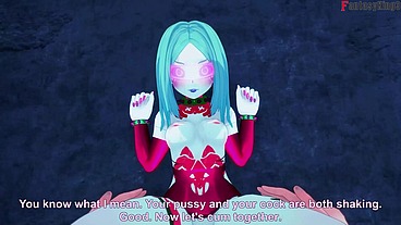Rebecca having sex in night city - RED - Cyberpunk - Full & POV on Sheer & PTRN: Fantasyking3