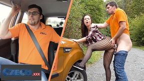 High-Speed Chase Fuels Her Desire - CzechXXX