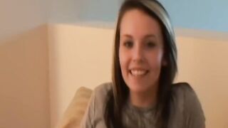 Real debutante pussy and assfucked by oldman