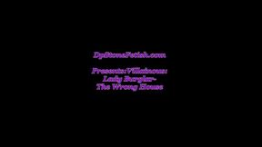 Lady Burglar The Wrong House