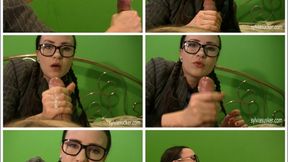 Flow your juice for me! Secretary Hand Job! Interactive Perfect Handjob, Milking Cock Post Cum Play! BUNDLE! POV&Close Up! 720p