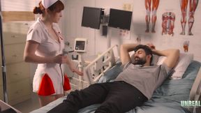 Steamy nurse goes far beyond medical treatment