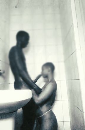 Sexy Desi Indian MILF Doggy Style in the Bathroom