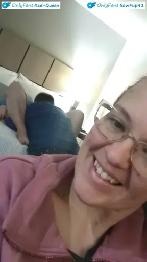 Cuckquean POV - Real Cuckquean Wife Films Her Husband Making Another Girl Cum Hard From Her Seat In The Hotel Cuck Chair