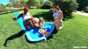 Gorgeous Lesbies Outdoor Ir Threesome Porn Video With Octavia Red And Abigaiil Morris