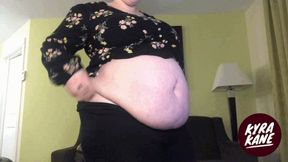 Fat Chat Cant Hide My Belly Anymore (MP4 HD)