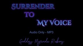 Surrender to My Voice - Audio Only MP3
