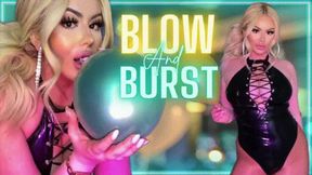 Blow & Burst Balloon Pop in Latex