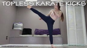 Topless Karate Kicks - TerraMizu - HD 720 MP4