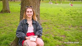 Darling Alice T Orgasms Herself To New Dimensions After A Trip To The Park & Baking Macarons