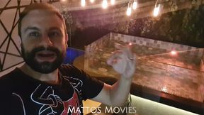 bastidores - a loira queria rola toda hora na cena e fora dela